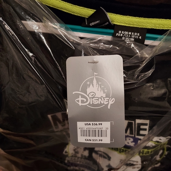 EPIC HAUNTED MANSION MADAME LEOTA  SpOOky Black Top with the "MADAME" XL Disney - Picture 4 of 8